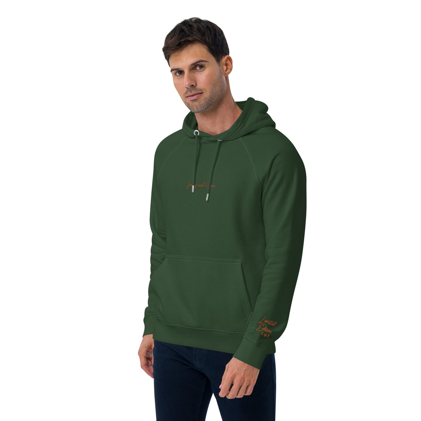Jonny and Sam eco hoodie - Limited Edition 1 of 1