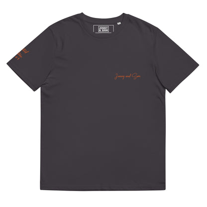 Jonny and Sam organic cotton t-shirt - Limited Edition 1 of 1