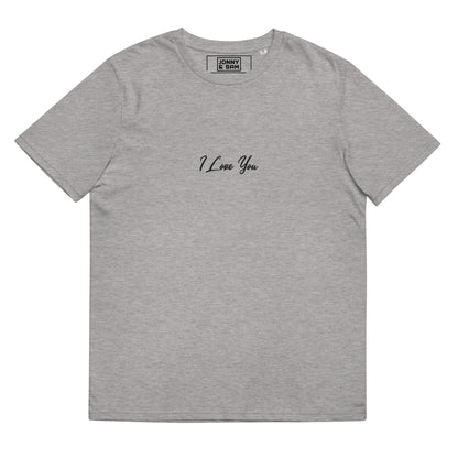 "I Love You" organic cotton t-shirt