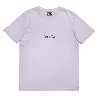 "Time = Time" organic cotton t-shirt